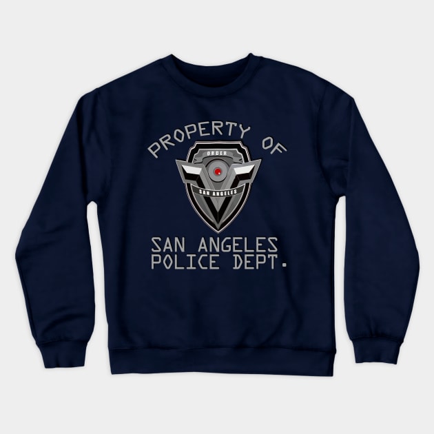 Property of SAPD Crewneck Sweatshirt by PopCultureShirts